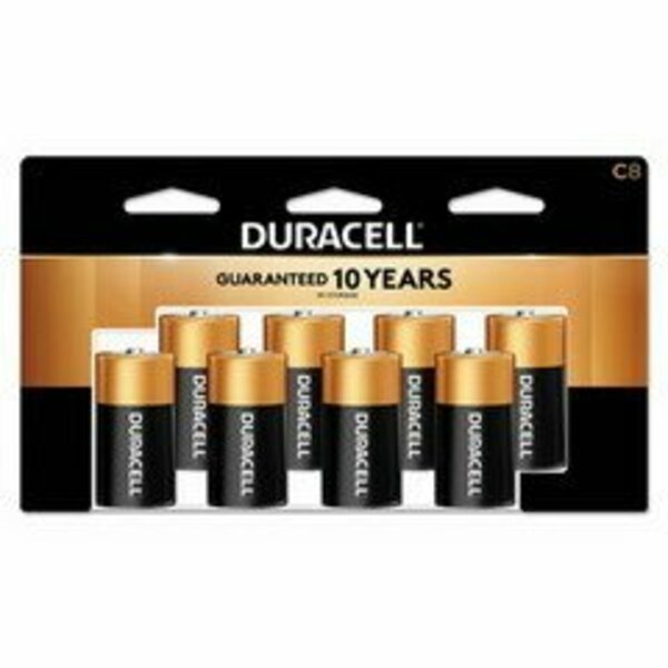Swe-Tech 3C Duracell CopperTop Alkaline Batteries, C, MN14RT8Z, 8PK FWT9082-03008